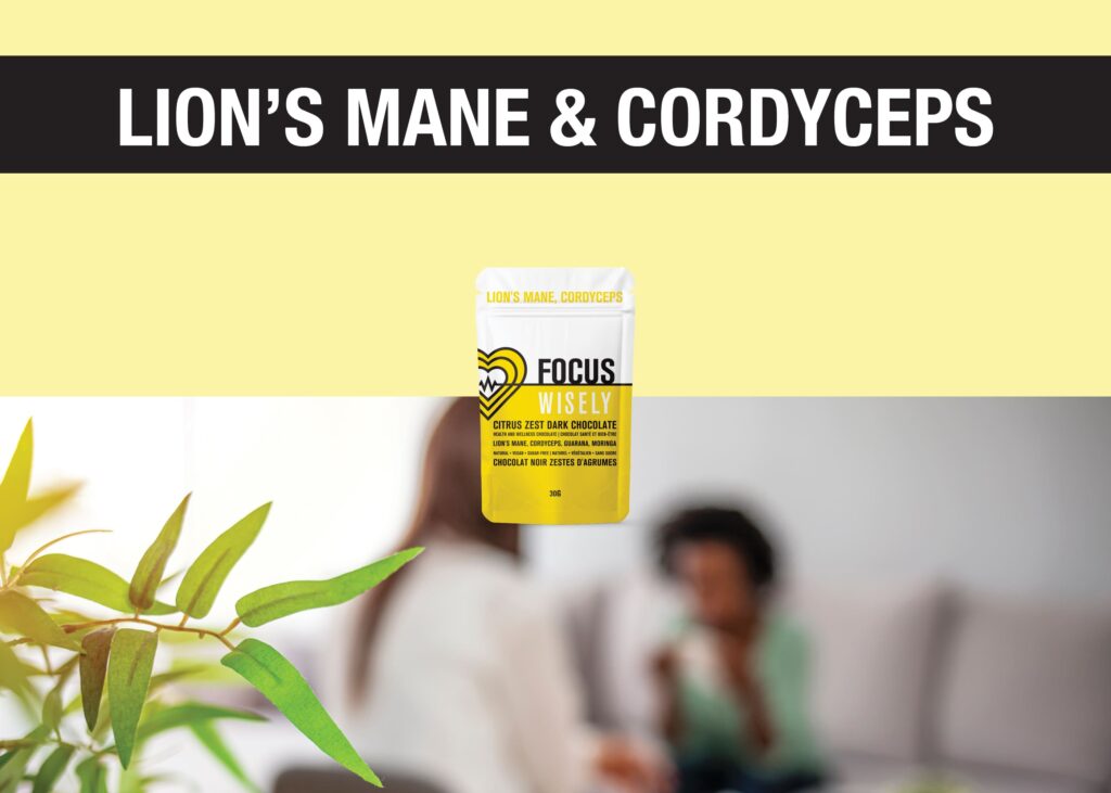 2 WISELY BLOGS JUNE wisely functional mushroom adaptogenic chocolate focus lionsmane cordyceps 2