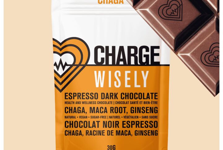wisely functional mushroom adaptogenic chocolate charge chaga product 01