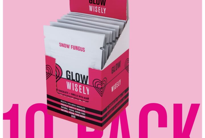 wisely functional mushroom adaptogenic chocolate glow snowfungus 10P 01