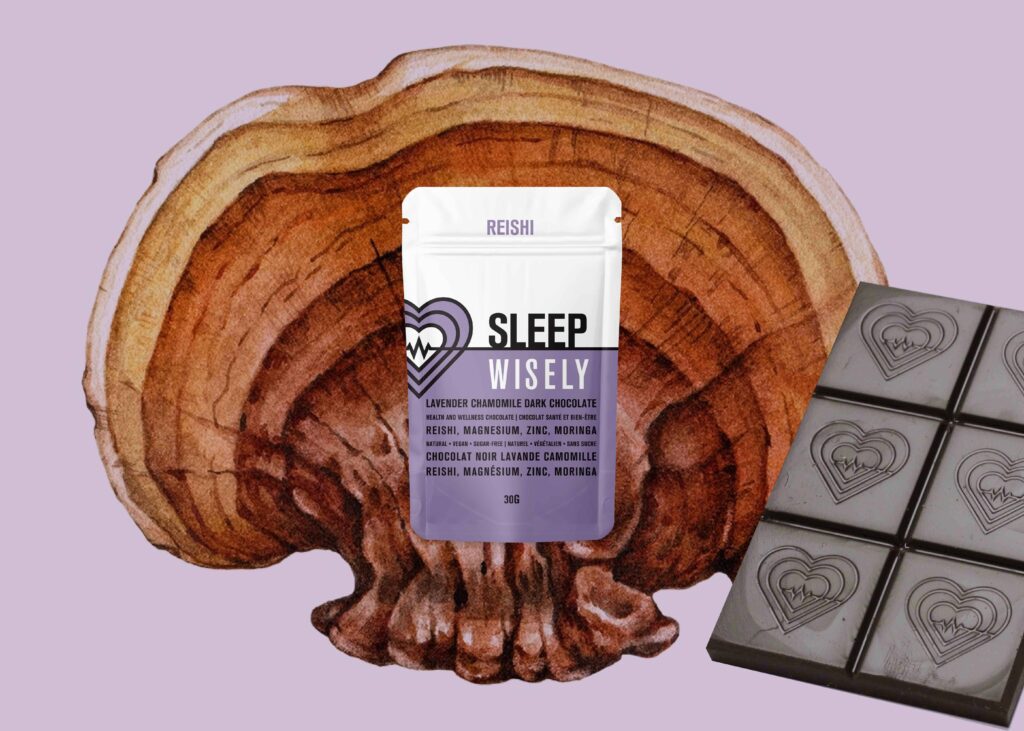 wisely functional mushroom adaptogenic chocolate sleep reishi 2