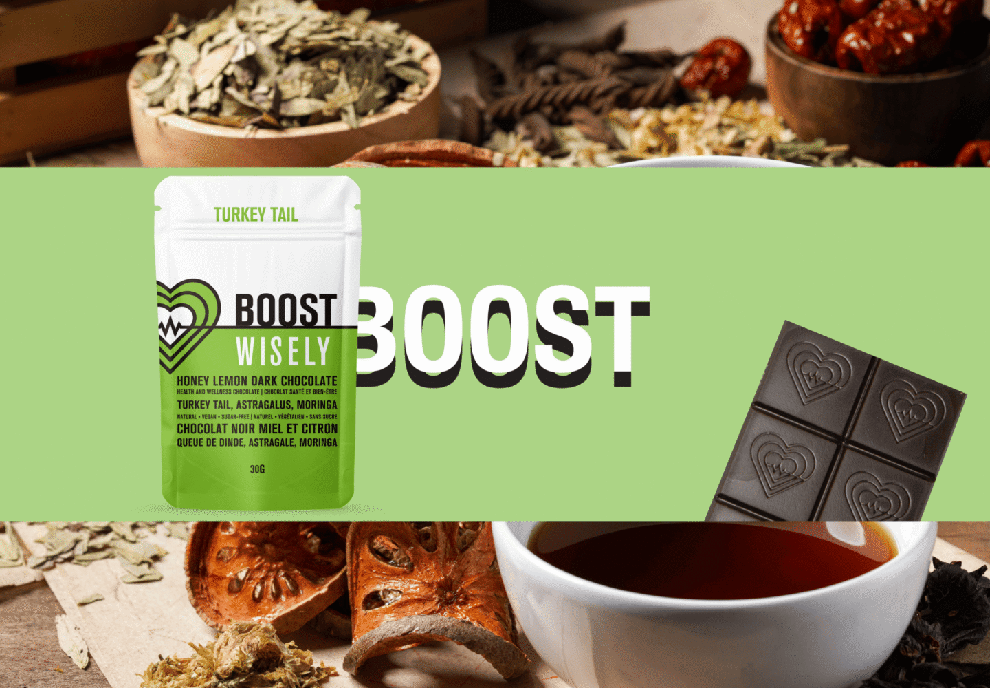 wisely functional mushroom adaptogenic chocolate boost cola de pavo 002