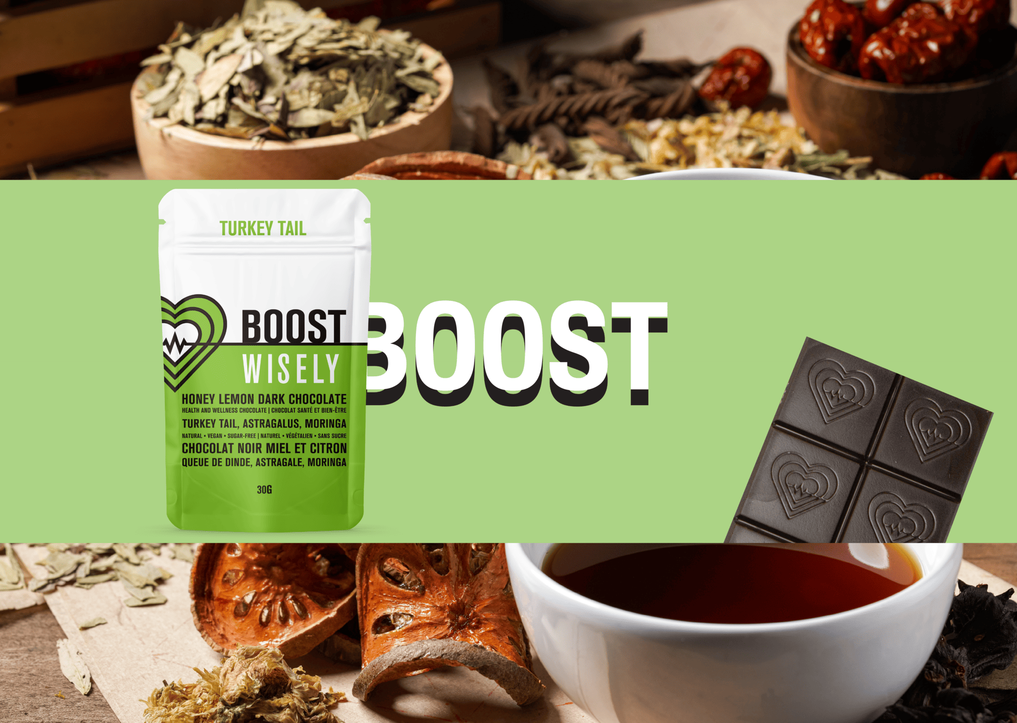 wisely functional mushroom adaptogenic chocolate boost turkeytail 002