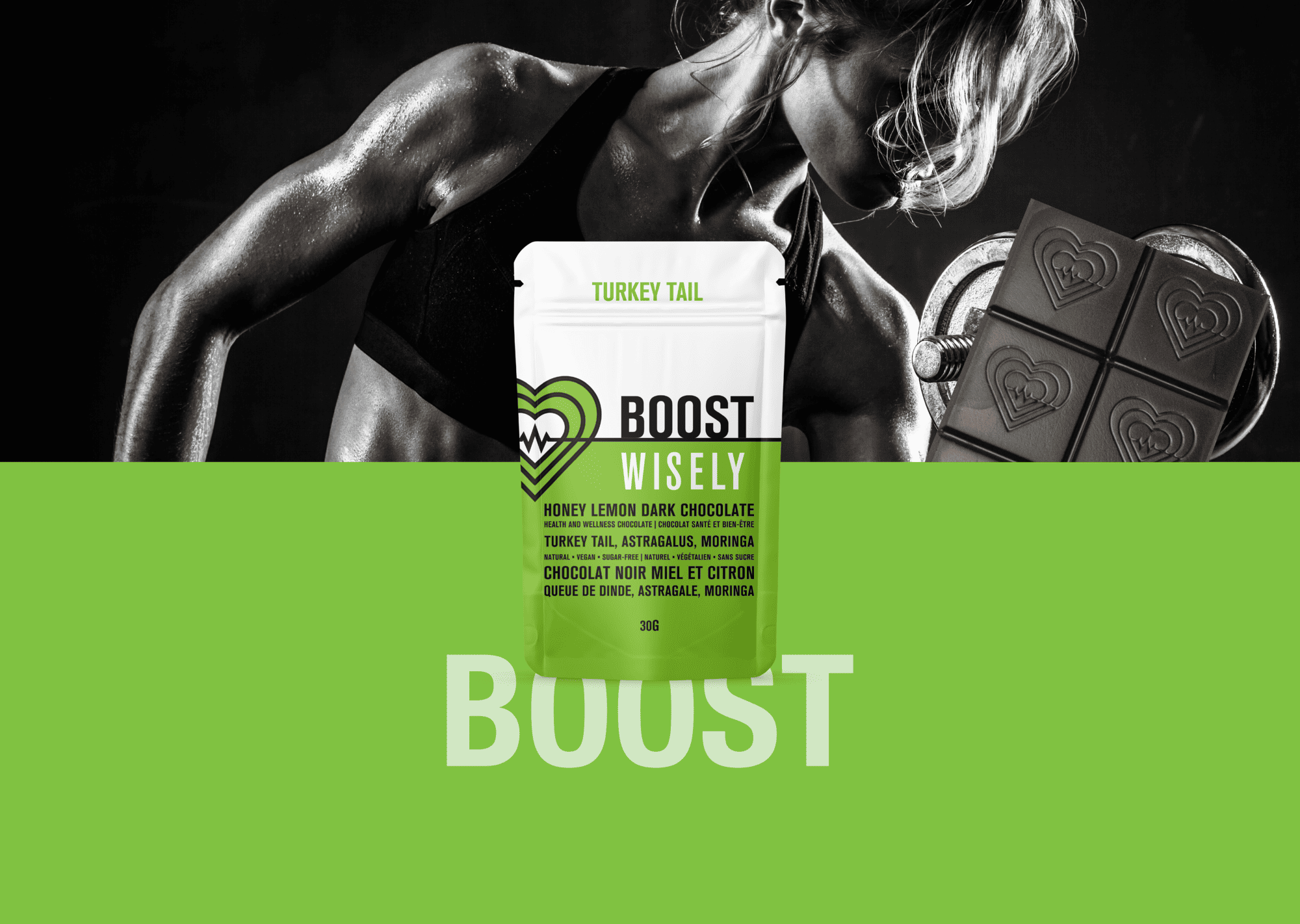 wisely functional mushroom adaptogenic chocolate boost turkeytail 003