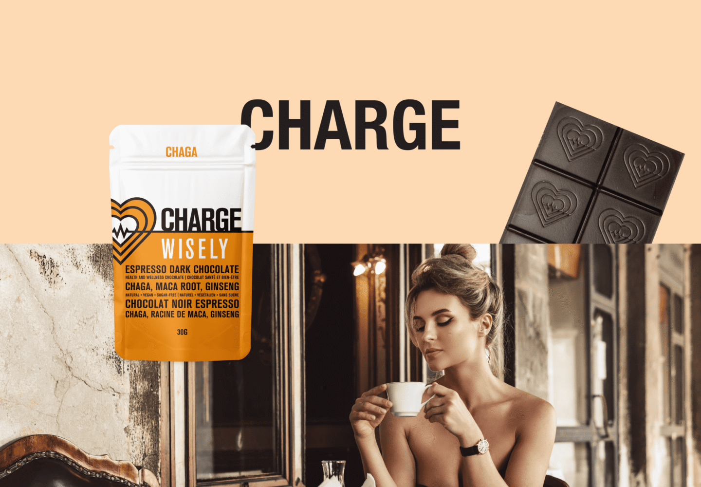 sabiamente funcional hongo adaptógeno chocolate carga chaga 001