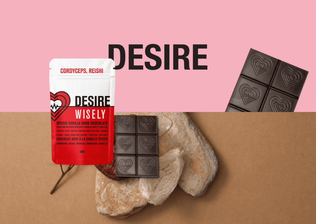 wisely functional mushroom adaptogenic chocolate desire cordyceps reishi 001