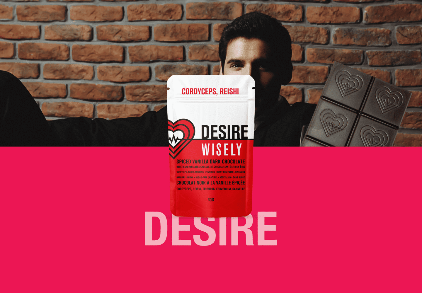 wisely functional mushroom adaptogenic chocolate desire cordyceps reishi 003