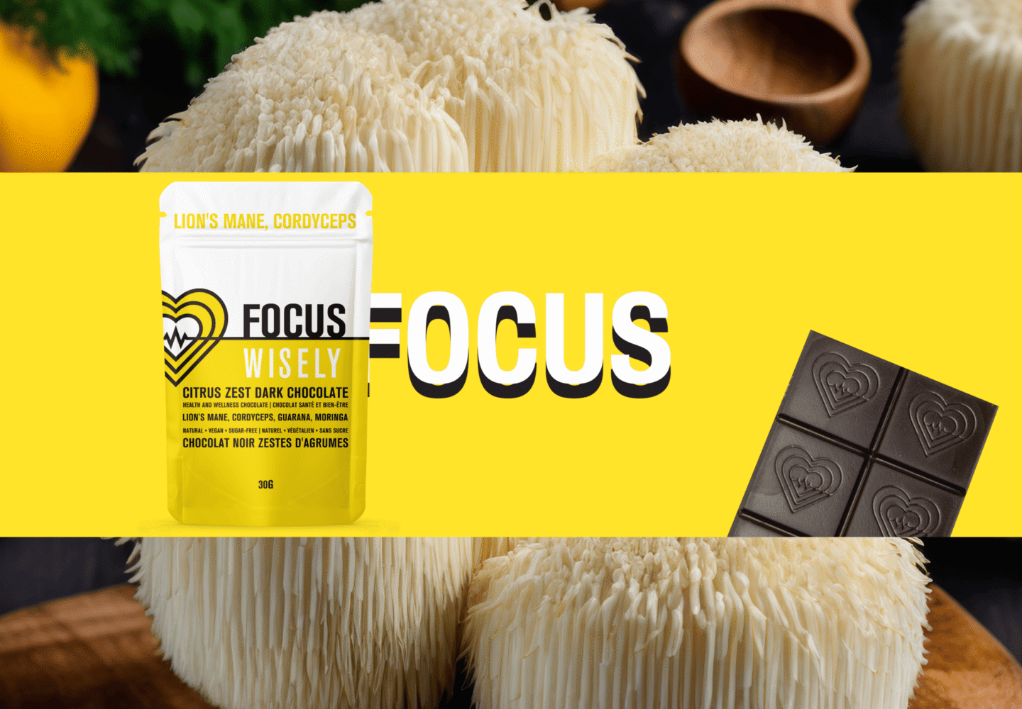 wisely functional mushroom adaptogenic chocolate focus lionsmane cordyceps 002