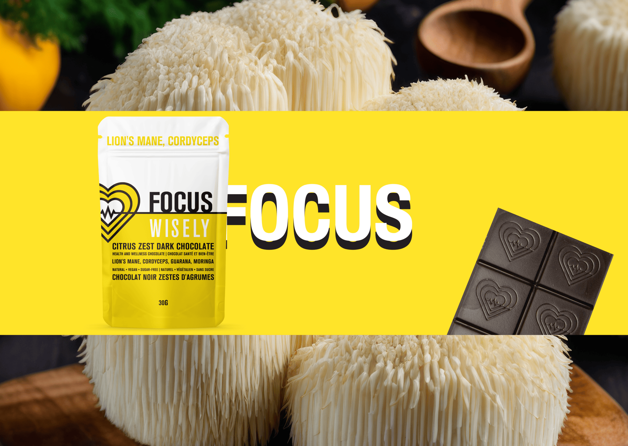 wisely functional mushroom adaptogenic chocolate focus lionsmane cordyceps 002
