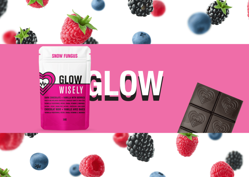 wisely functional mushroom adaptogenic chocolate glow snowfungus 002