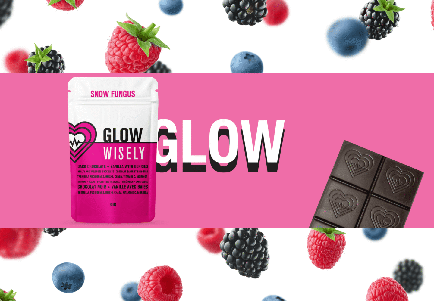 wisely functional mushroom adaptogenic chocolate glow snowfungus 002