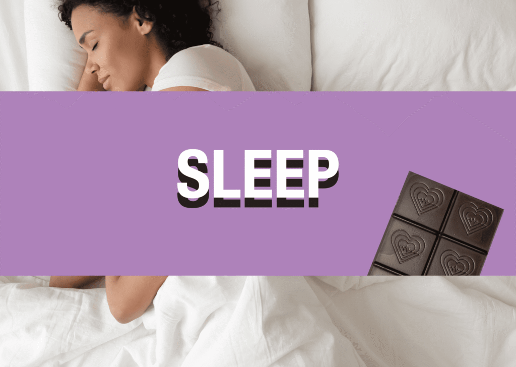La science du sommeil serein : comment le chocolat noir SLEEP à la lavande et à la camomille procure un repos profond 3 wisely functional mushroom adaptogenic chocolate sleep reishi 002