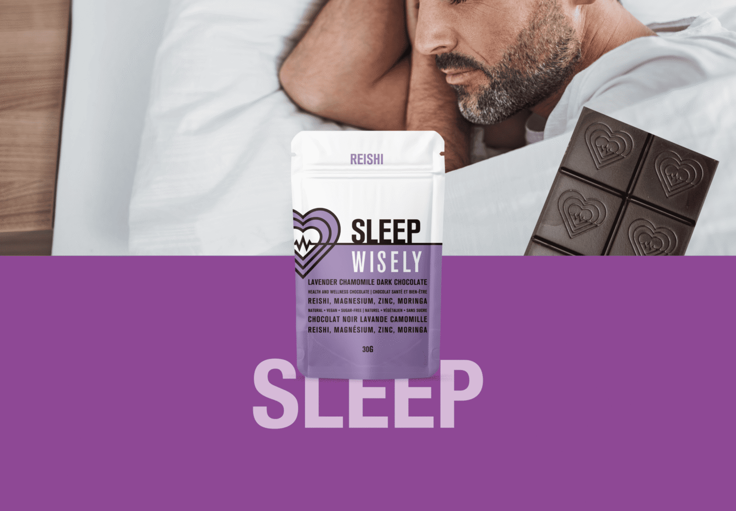 wisely functional mushroom adaptogenic chocolate sleep reishi 003