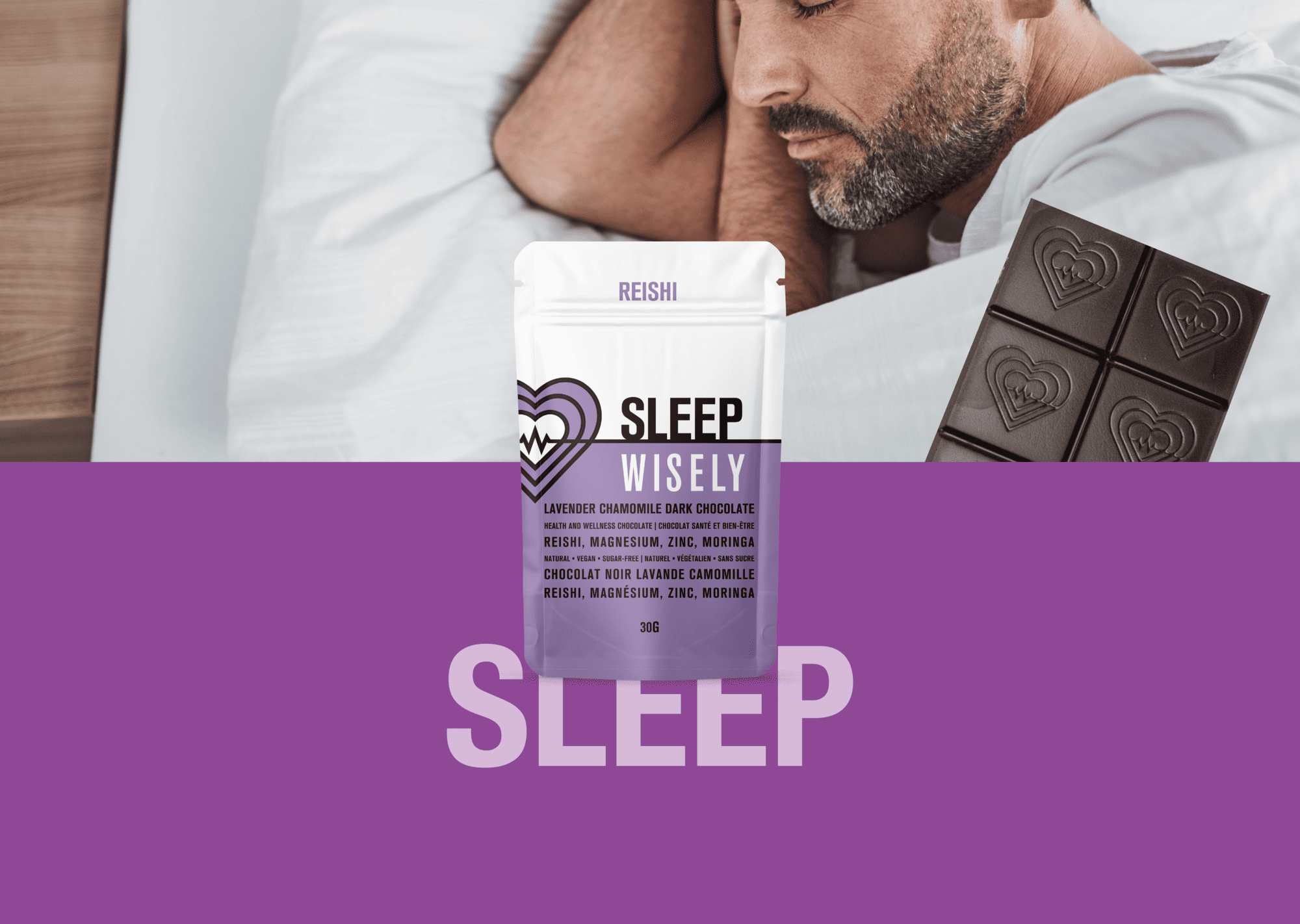 wisely functional mushroom adaptogenic chocolate sleep reishi 003