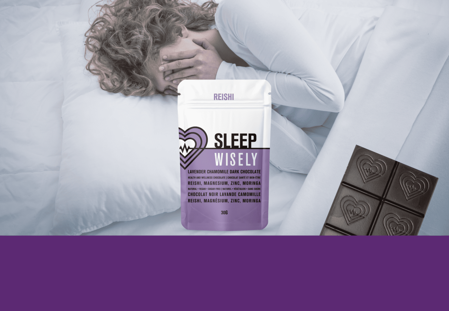 wisely functional mushroom adaptogenic chocolate sleep reishi 004